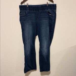 Old Navy Dark Blue Boot Cut Jeans